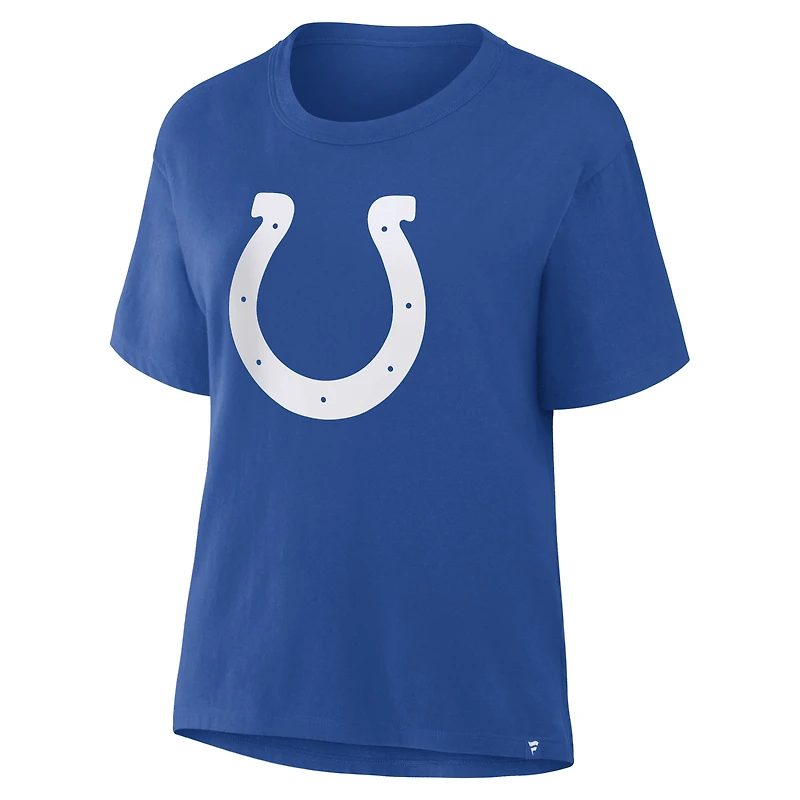 T-shirt Fanatics Royal Indianapolis Colts Essential Legacy pour femmes