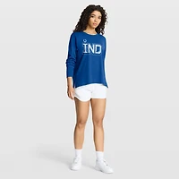T-shirt à manches longues Fanatics Royal Indianapolis Colts Hometown Legacy pour femme