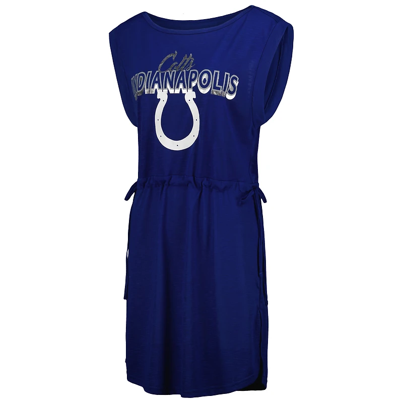 G-III 4Her pour femmes par Carl Banks Royal Indianapolis Colts G.O.A.T. Couverture de maillot bain