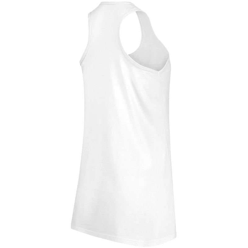 Débardeur dos nageur alternatif Majestic Threads Indianapolis Colts Indiana Nights blanc pour femme