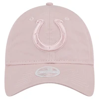 Women's New Era  Light Pink Indianapolis Colts Main 9TWENTY Adjustable Hat