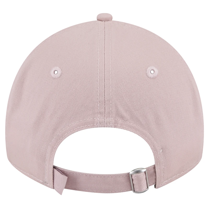Women's New Era  Light Pink Indianapolis Colts Main 9TWENTY Adjustable Hat