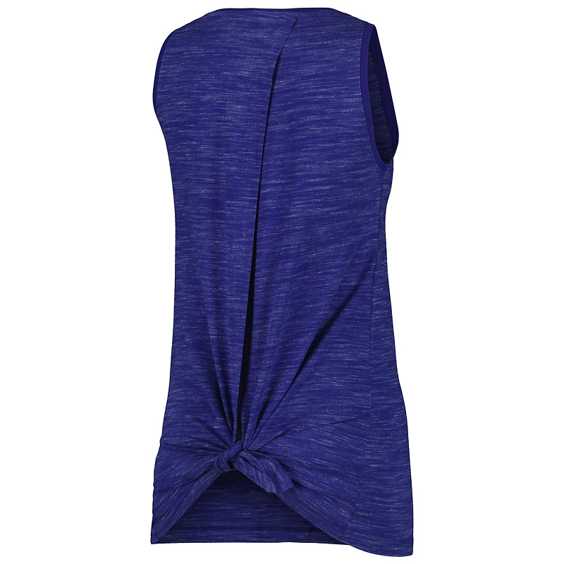 Women's New Era  Royal Indianapolis Colts Space Dye Active Tank Top