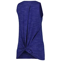 Women's New Era  Royal Indianapolis Colts Space Dye Active Tank Top