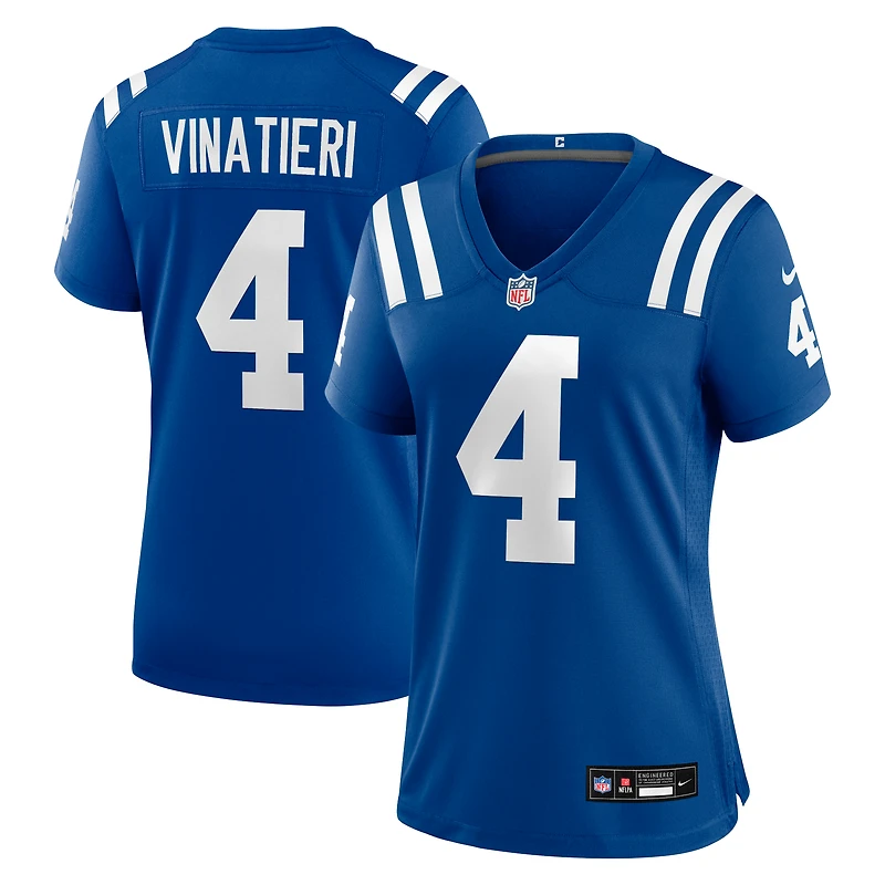 Women's Nike Adam Vinatieri Royal Indianapolis Colts Team Retired Game Jersey