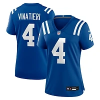 Women's Nike Adam Vinatieri Royal Indianapolis Colts Team Retired Game Jersey