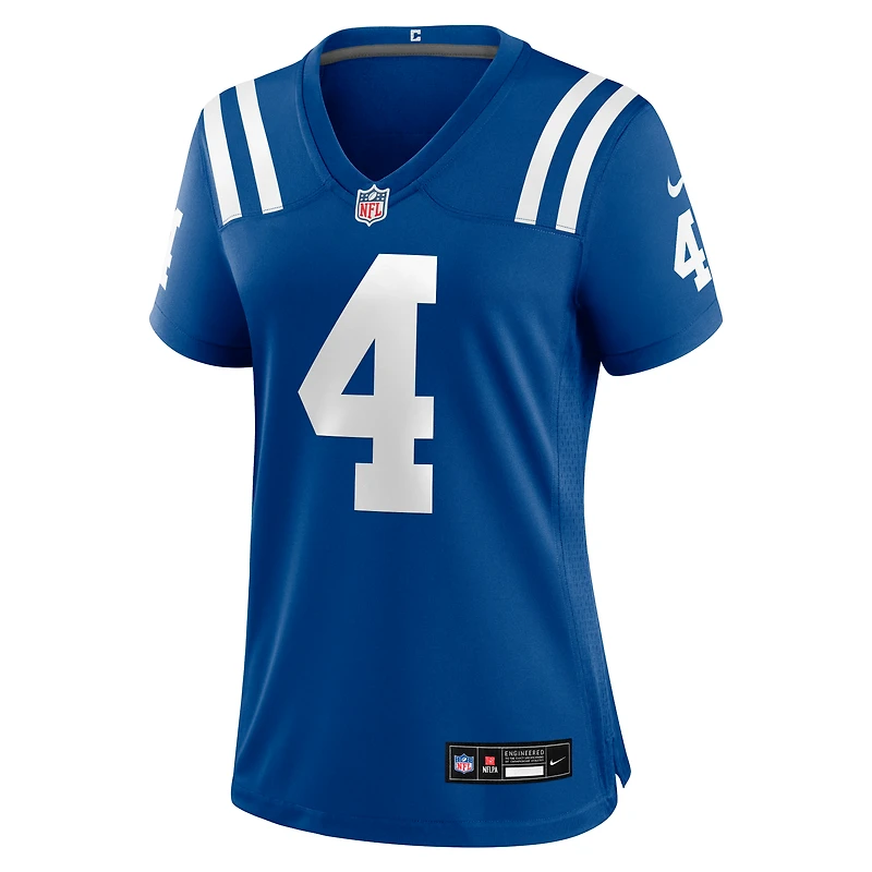 Women's Nike Adam Vinatieri Royal Indianapolis Colts Team Retired Game Jersey