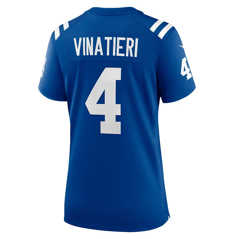Women's Nike Adam Vinatieri Royal Indianapolis Colts Team Retired Game Jersey