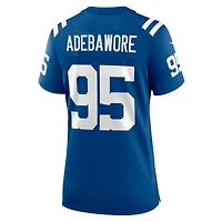 Women's Nike Adetomiwa Adebawore  Royal Indianapolis Colts Team Game Jersey