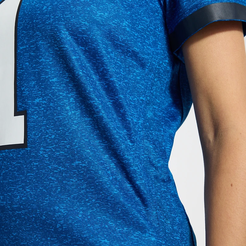 Women's Nike Ahmad Sauce Gardner Heather Royal Indianapolis Colts Alternate 2 Indiana Nights Game Jersey
