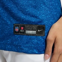 Women's Nike Ahmad Sauce Gardner  Heather Royal Indianapolis Colts Alternate 2 Indiana Nights Game Jersey
