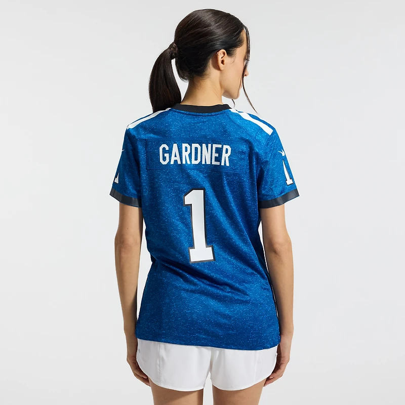Women's Nike Ahmad Sauce Gardner Heather Royal Indianapolis Colts Alternate 2 Indiana Nights Game Jersey