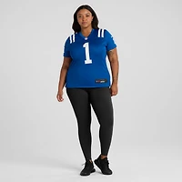 Maillot de match Nike Ahmad Sauce Gardner Royal Indianapolis Colts pour femmes