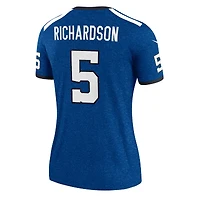 Haut de performance Nike Anthony Richardson Royal Indianapolis Colts Alternate Legend pour femme