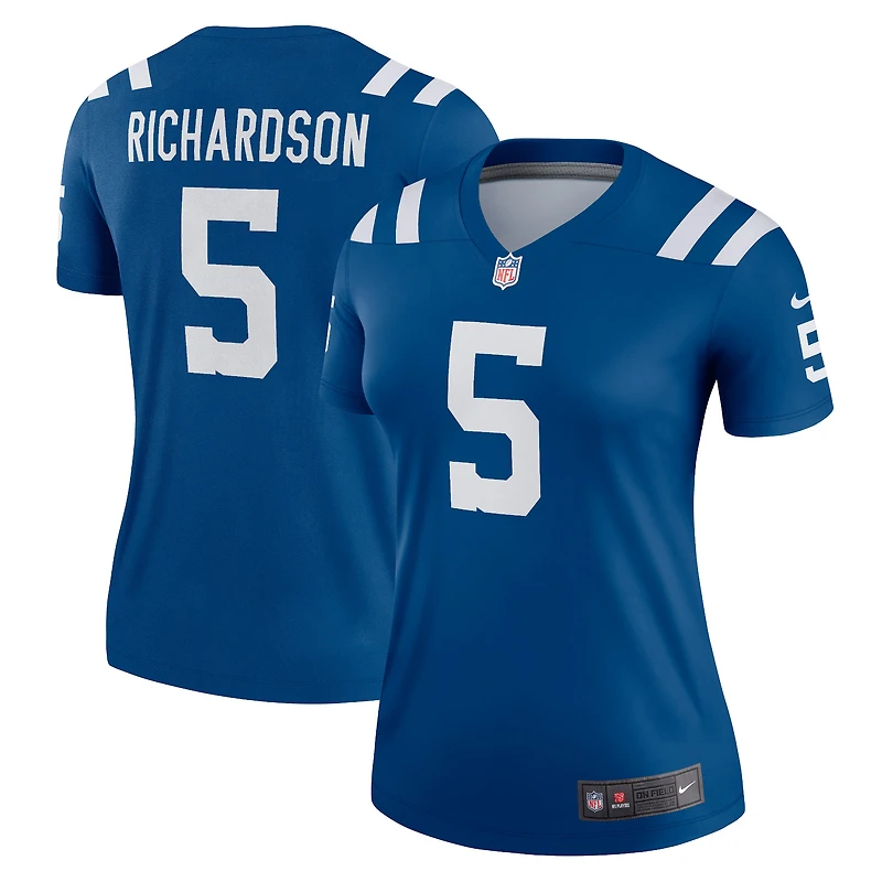 Haut de performance Nike Anthony Richardson Royal Indianapolis Colts Legend Player pour femme