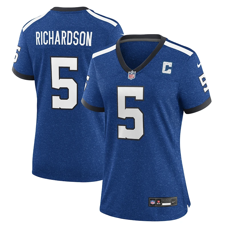 Women's Nike Anthony Richardson Sr. Royal Indianapolis Colts Indiana Nights Alternate Game Jersey