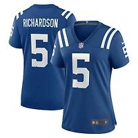 Maillot Nike Anthony Richardson Sr. Royal Indianapolis Colts Team Game pour femme