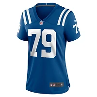 Maillot de match joueur Nike Bernhard Raimann Royal Indianapolis Colts pour femme