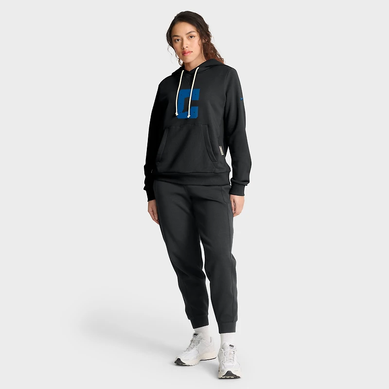 Sweat à capuche Nike noir Dri-FIT pour femme avec logo alternatif des Indianapolis Colts