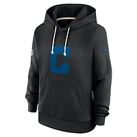 Sweat à capuche Nike noir Dri-FIT pour femme avec logo alternatif des Indianapolis Colts