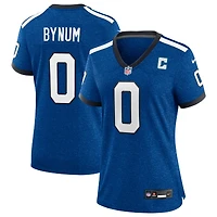 Maillot Nike Camryn Bynum Heather Royal pour femme, match alternatif Indianapolis Colts, Indiana Nights