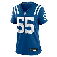 Women's Nike Chad Muma  Royal Indianapolis Colts Team Game Jersey