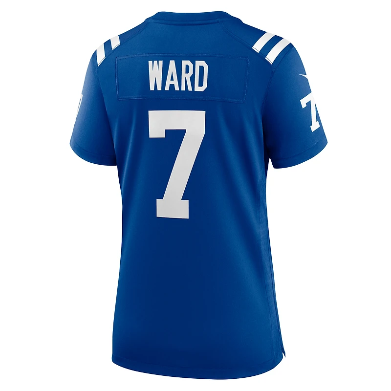 Women's Nike Charvarius Ward Royal Indianapolis Colts Team Game Jersey