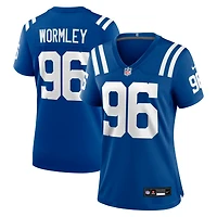 Women's Nike Chris Wormley  Royal Indianapolis Colts Team Game Jersey