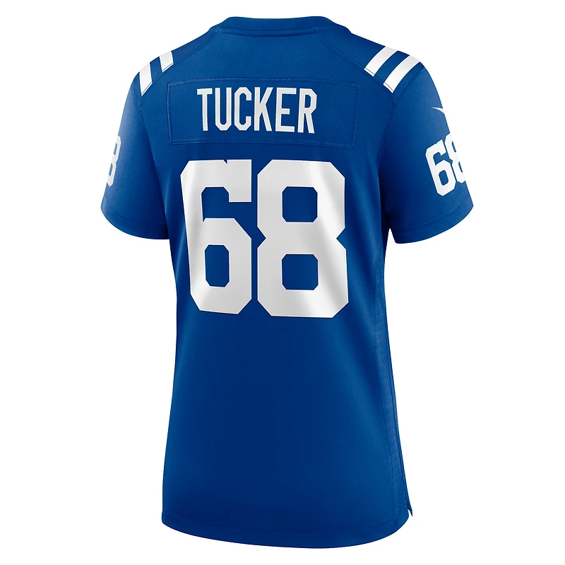 Maillot de match Nike Dalton Tucker Royal Indianapolis Colts pour femme