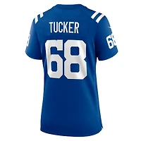 Maillot de match Nike Dalton Tucker Royal Indianapolis Colts pour femme