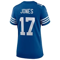 Maillot de match alternatif Nike Daniel Jones Royal Indianapolis Colts pour femme