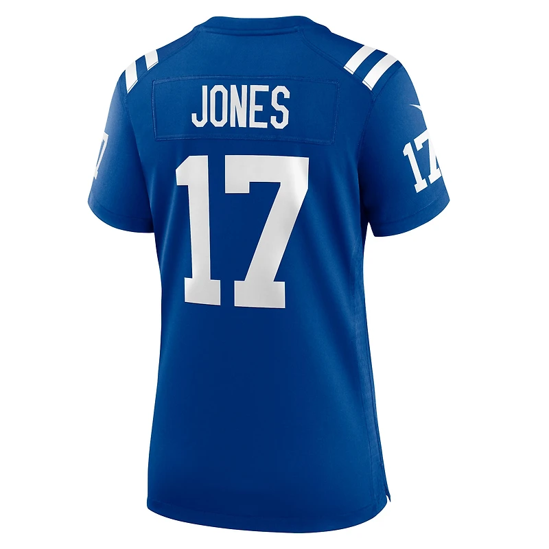 Maillot Nike Daniel Jones Royal Indianapolis Colts Team Game pour femme