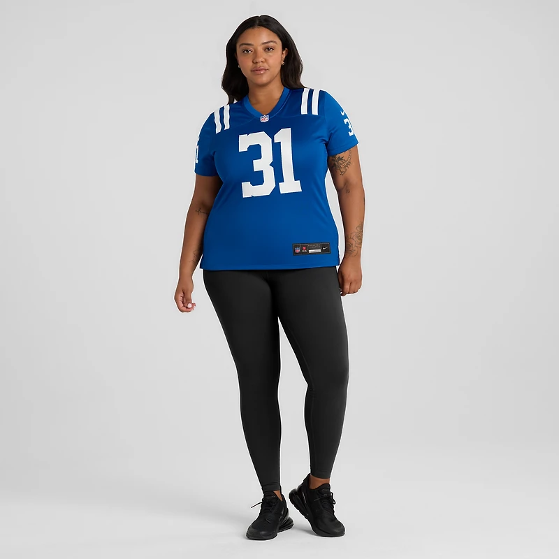 Women's Nike Daniel Scott  Royal Indianapolis Colts Game Jersey