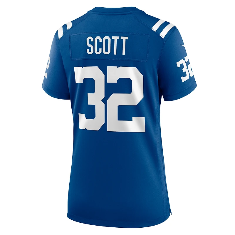 Maillot Nike Daniel Scott Royal pour femme des Indianapolis Colts Team Game