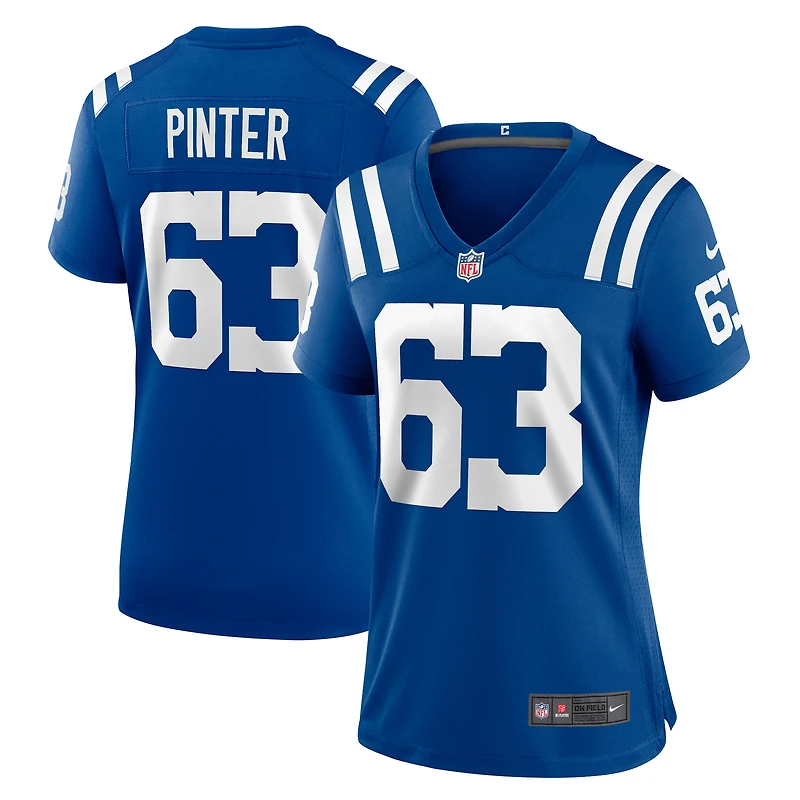 Women's Nike Danny Pinter Royal Indianapolis Colts Game Jersey