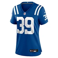 Women's Nike George Odum  Royal Indianapolis Colts Team Game Jersey