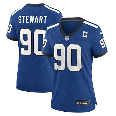 Maillot de jeu alternatif Indianapolis Colts Indiana Nights Nike Grover Stewart pour femme