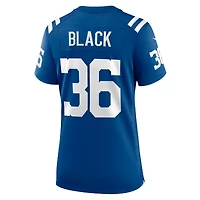 Maillot de match l'équipe Nike Henry Black Royal Indianapolis Colts pour femme