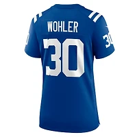 Maillot Nike Hunter Wohler Royal pour femme des Indianapolis Colts