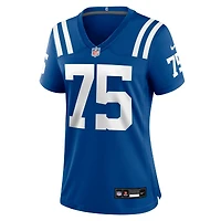 Maillot Nike Jalen Travis Royal pour femme des Indianapolis Colts Team Game