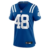 Maillot Nike Joe Bachie Royal pour femme des Indianapolis Colts