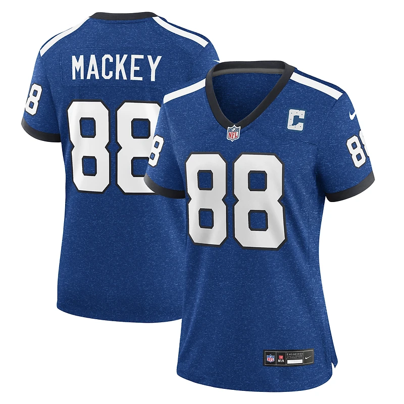 Maillot de match alternatif Indianapolis Colts Indiana Nights Nike John Mackey pour femme