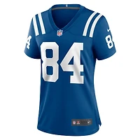 Maillot de match l'équipe Nike Johnny Lumpkin Royal Indianapolis Colts pour femme