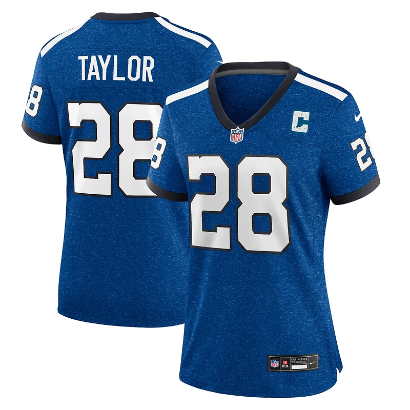 Women's Nike Jonathan Taylor Royal Indianapolis Colts Indiana Nights Alternate Game Jersey