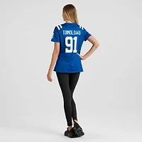 Maillot Nike JT Tuimoloau Royal pour femme des Indianapolis Colts