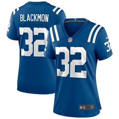 Maillot de match des Colts d'Indianapolis pour femme Nike Julian Blackmon Royal