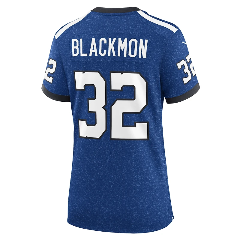 Maillot de match alternatif Indianapolis Colts Indiana Nights pour femme Nike Julian Blackmon