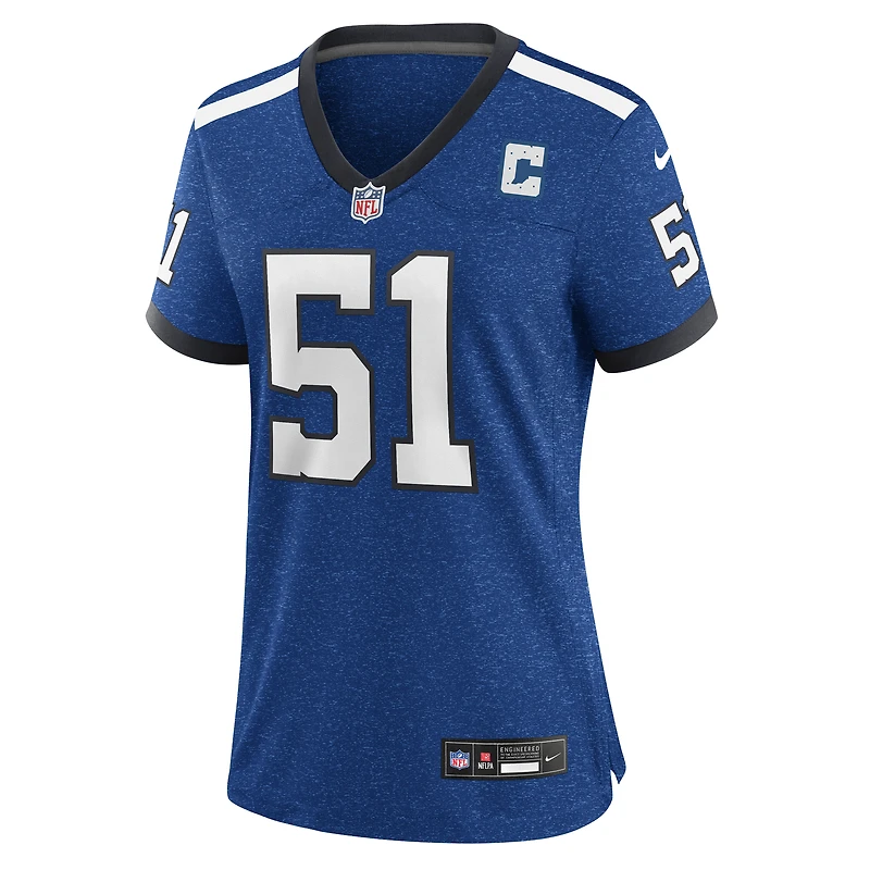 Maillot de match alternatif Indianapolis Colts Indiana Nights Nike Kwity Paye pour femme
