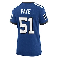 Maillot de match alternatif Indianapolis Colts Indiana Nights Nike Kwity Paye pour femme
