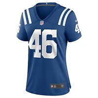 Maillot de match Nike Luke Rhodes Royal Indianapolis Colts pour femme